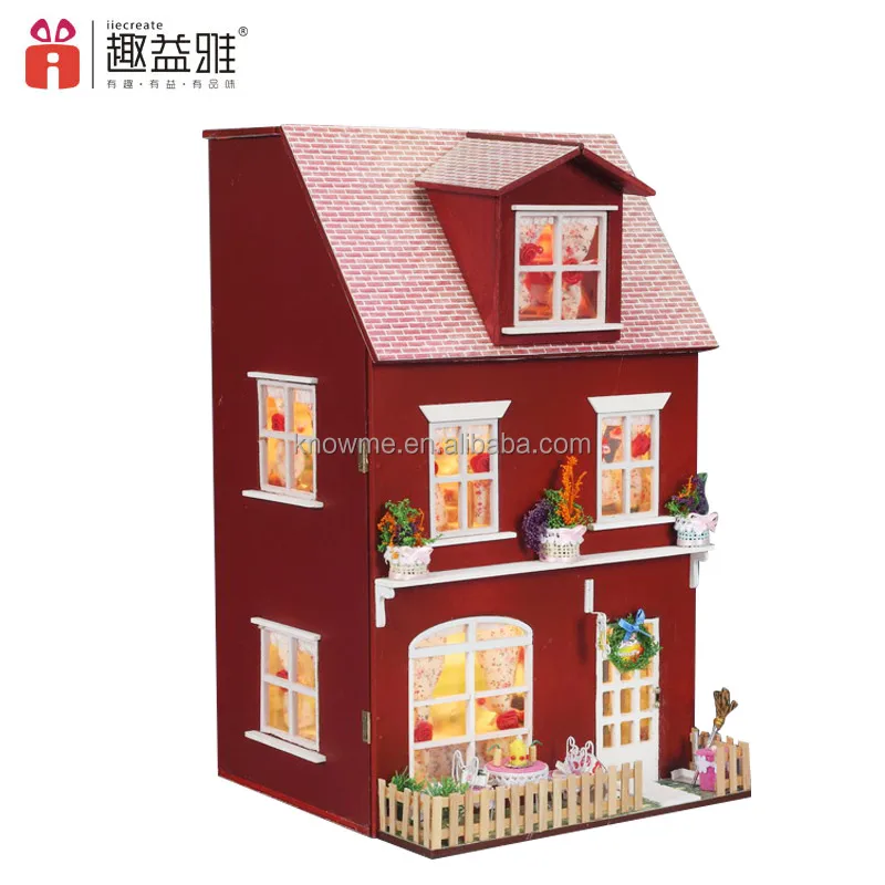 2017 Новый большой деревянный корабль подарок миниатюрный DIY Дом создан игрушки для детей