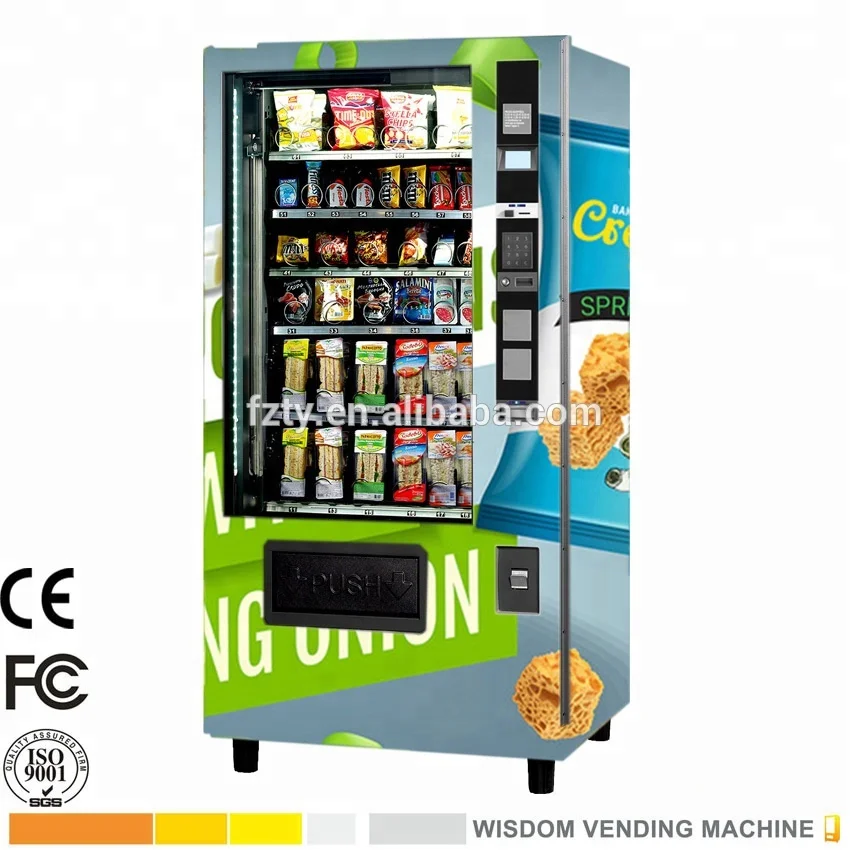 2018 new and high tech vending machines for sale