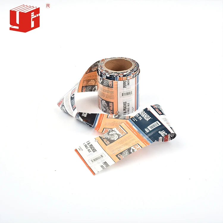 Термоусадочный рукав для пивной банки с цифровой печатью