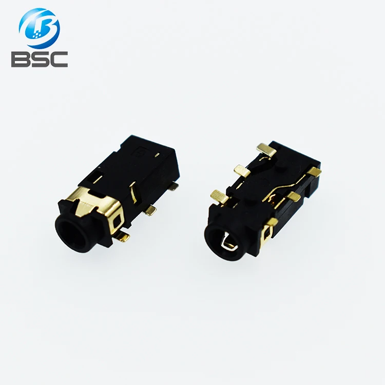 
Wholesale 6pin 2.5mm earPhone Jack SMT connector Made in China 