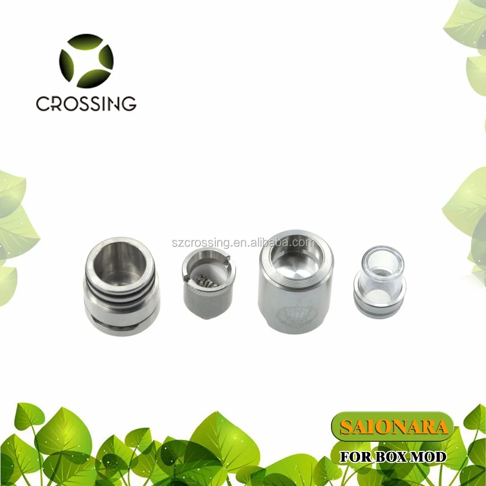 
Hottest saionara wax atomizer with cheapest price, Straight glass bubbler is available 