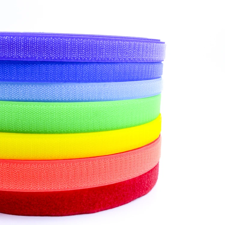 High quality  hook loop fasten tape factory for garment accessories With Nylon