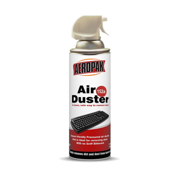 AEROPAK 134A non flammale Air duster computer clean spray keyboard cleaner camera cleaner