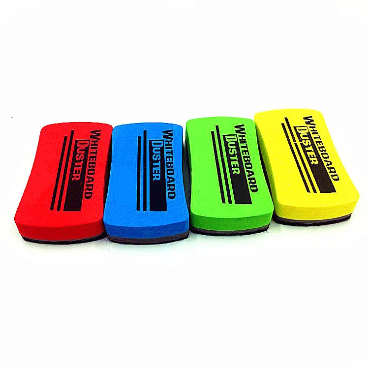 Colorful Thick Felt Whiteboard Blackboard Cleaner Magnetic Eraser