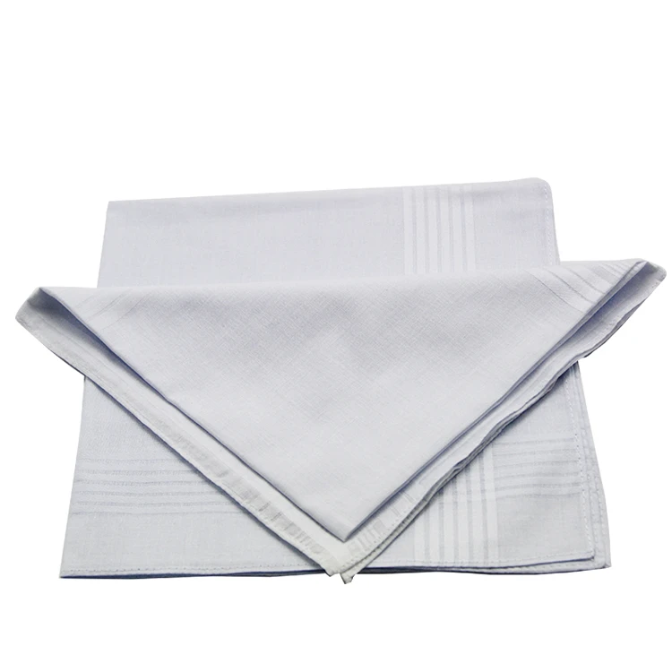 New Design soft yarn dyed cotton handkerchiefs for men