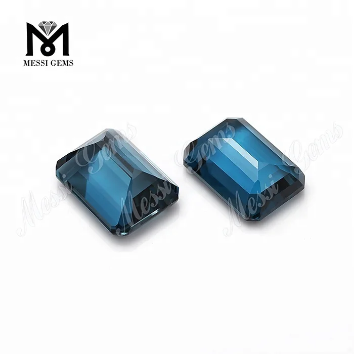Wholesale London Blue 12*16mm Natural Topaz Gemstones