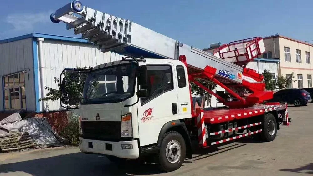 
Aerial working platform truck with 20M height Insulating carrier and insulated arm/Platform ladder 