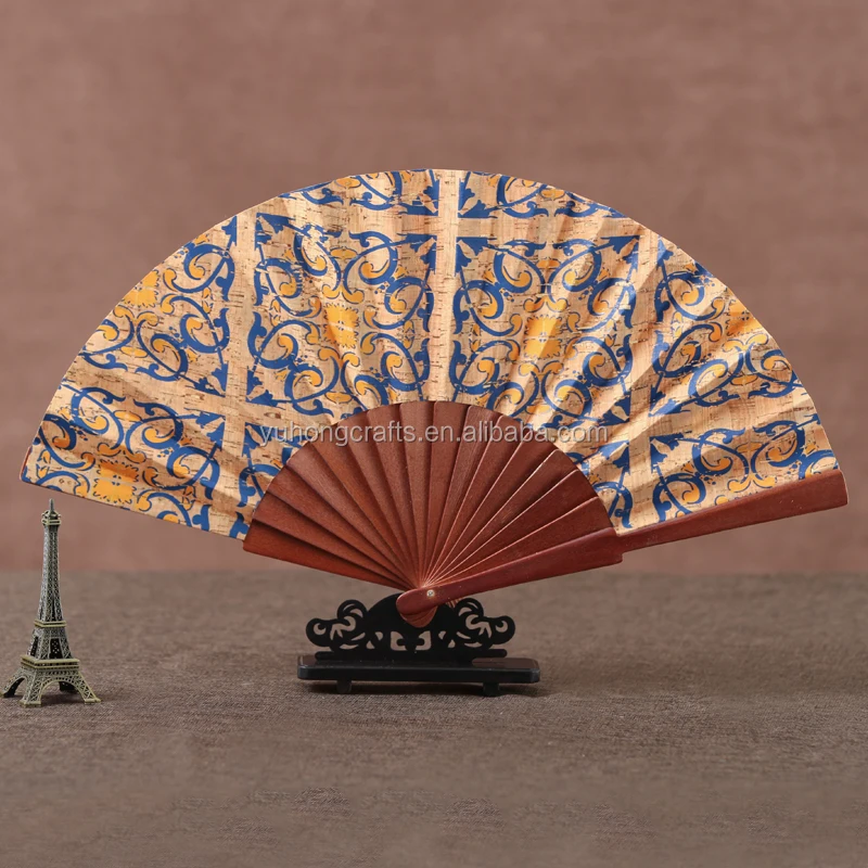 
Promotional business gifts Spanish folding wood hand fan 