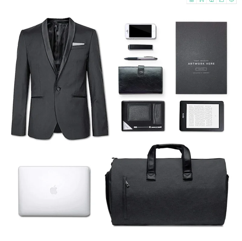 Уличная портативная одежда вещевая сумка для костюма дорожная деловая переноски