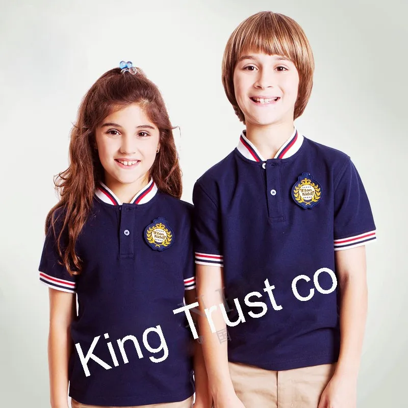 Custom School uniform design Cheap bulk primary school uniforms
