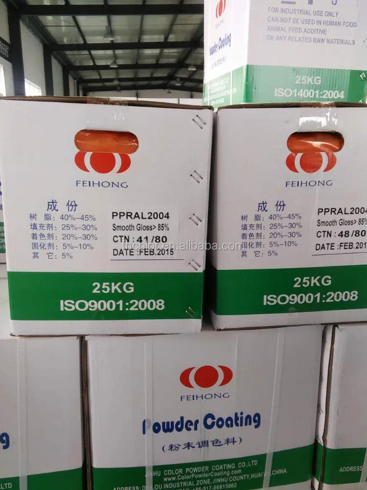 Порошковые краски для покрытия Ral 3024 карамельного цвета