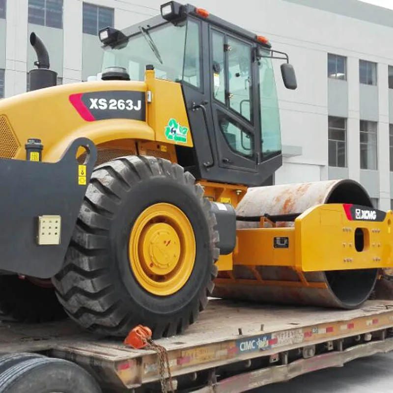 
High Quality Factory 26ton Mechanical Single Drum Vibratory Road Roller XS263J 
