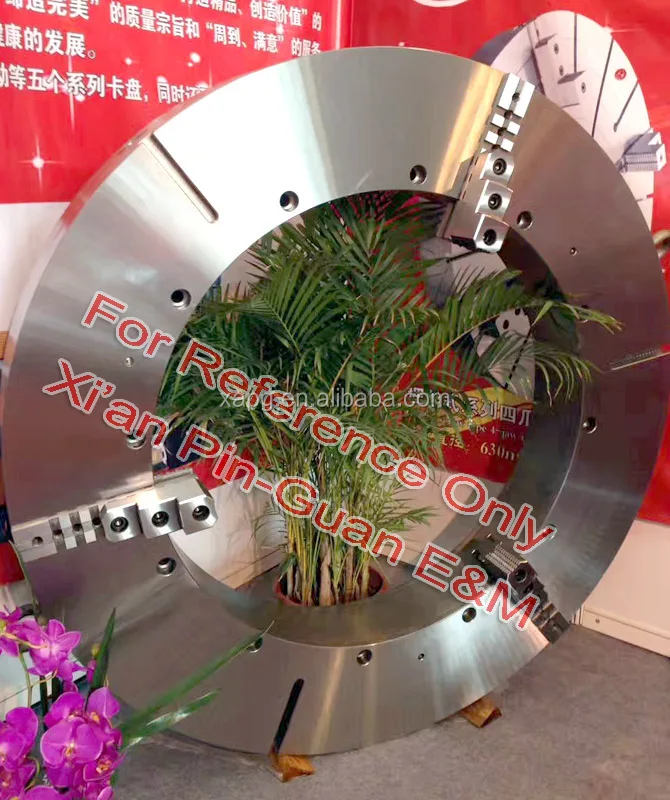 
K11 1650A 3 jaw self centering chuck manual power 