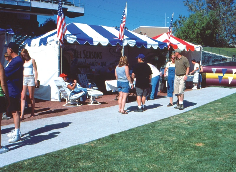 High quality anti-slipping modular interlocking outdoor sports turf protection flooring