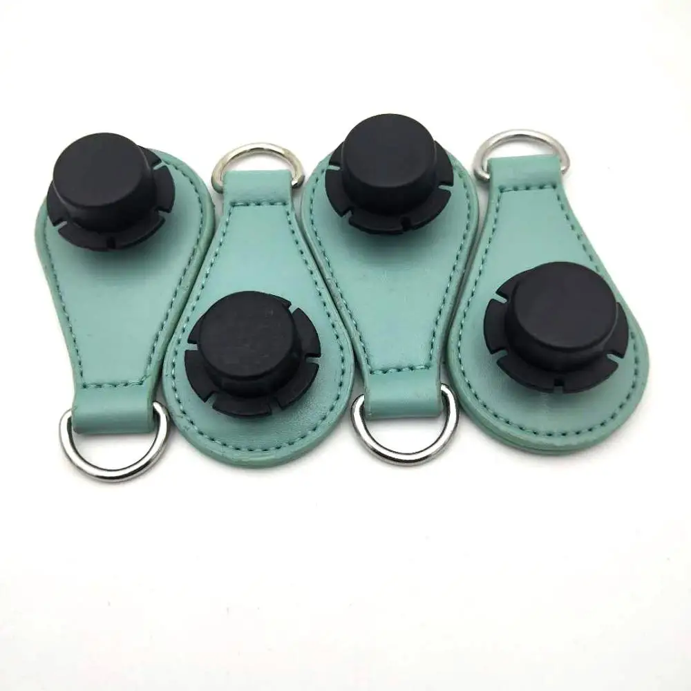 Factory  Shiny PU Drop end for Obag handle strap removable Drop attachment for O bag 2 pair 4 pc/ set