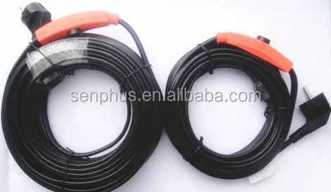 self regulating heating cable with thermostat