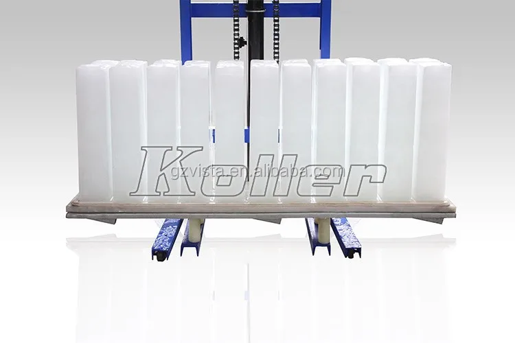 Машина для прямого охлаждения льда Koller гигиенических и чистых блоков 1 т/день