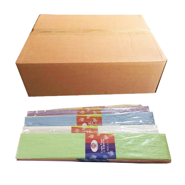 Оптовая продажа крепированная бумага для упаковки жемчужин и цветов