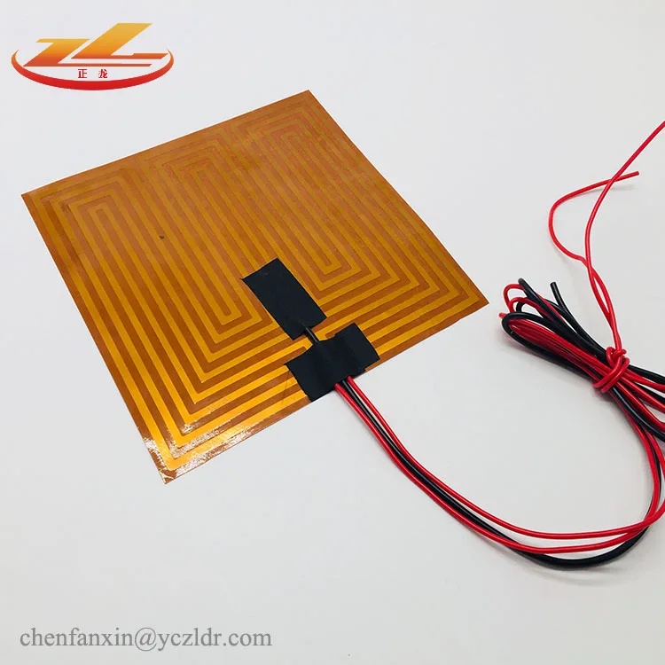 12v 130w flexible polyimide film heater