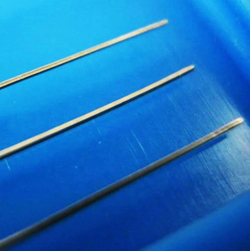 
Dental Root Canal Cleaning Smooth Needle Dental Square Broaches barbed broaches for Root cleaning 