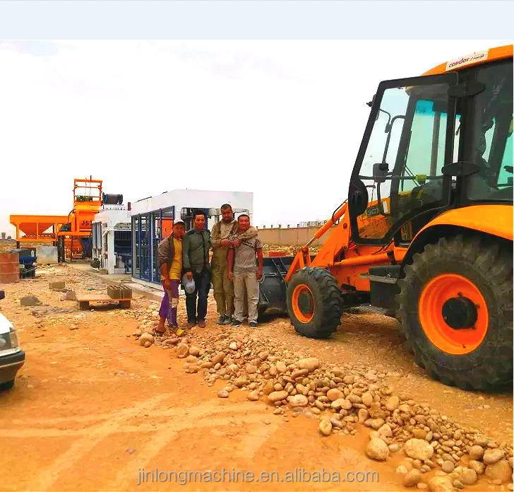 qtj10-15 automatic concrete block making machine, machine pour brique bloc