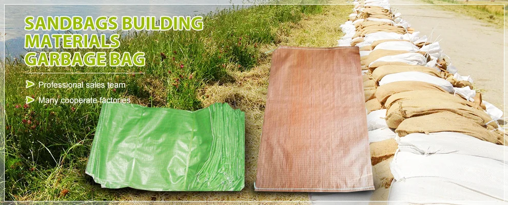 
Factory custom pp woven zipper drawstring nylon rope recycle sand bag in bulk 