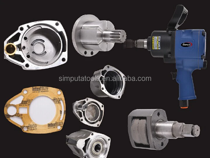 Профессиональный Пневматический ключ 3/4 дюйма