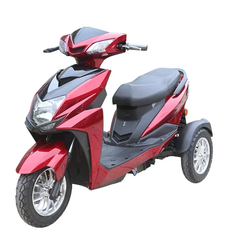 Professional Oem Foundry Factory Fashion 3 Wheel Foldable Handicap Scooters Electric Tricycle