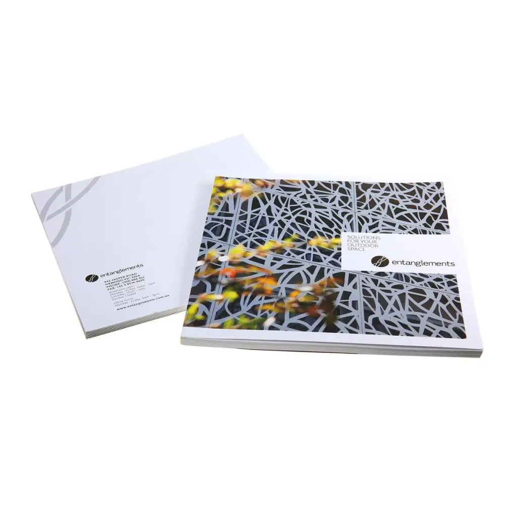 high quality full color perfect binding catalog printing