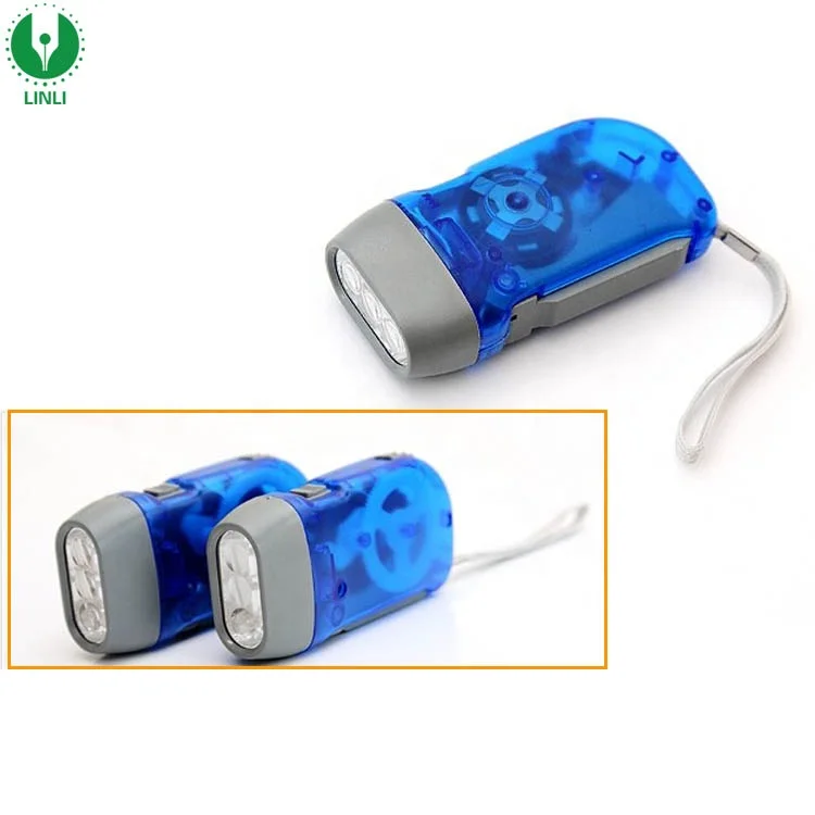 Emergency Multipurpose Flash Outdoor Dynamo Torch Light,Hand-cranked Solar Dynamo Torch Light