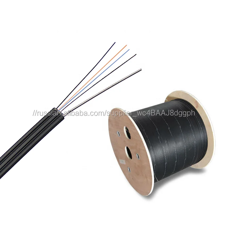 G657a1 плоский падение belden FTTH вне помещения волоконно-оптический кабель с corning core