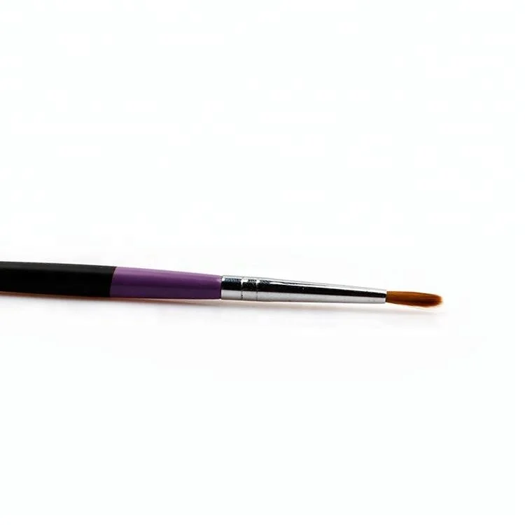 Soft ultra fine cosmetic eyeliner brush applicator