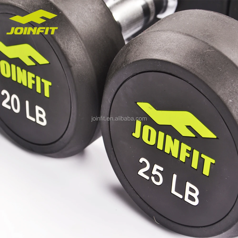 JOINFIT Adjustable Professional round Rubber Coated Dumbbell