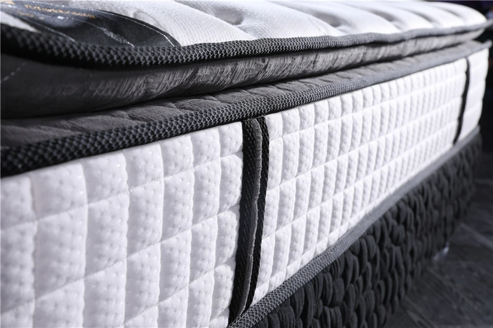 15 years warranty 3 zone spring coil comfort hotel pocket spring hybrid mattress