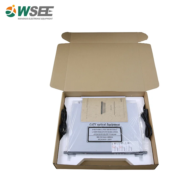WSEE 1550nm CATV direction modulation transmitter tv