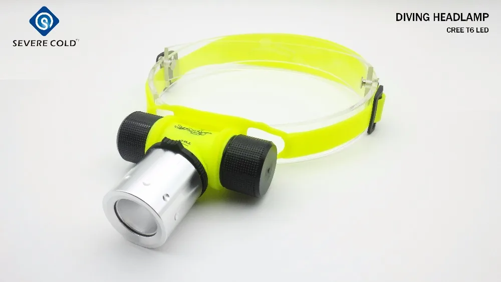 Diving Headlamp High Bright Portable Diving Headlight 18650 Headlight