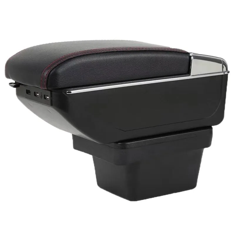 Universal Luxury Armrest Center Console 7 USB Inside Adjustable for Japan,Germany,USA,China car