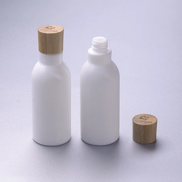 40ml 120ml 150ml Fancy Natural Pure wholesale round opal white cosmetic glass cream jar