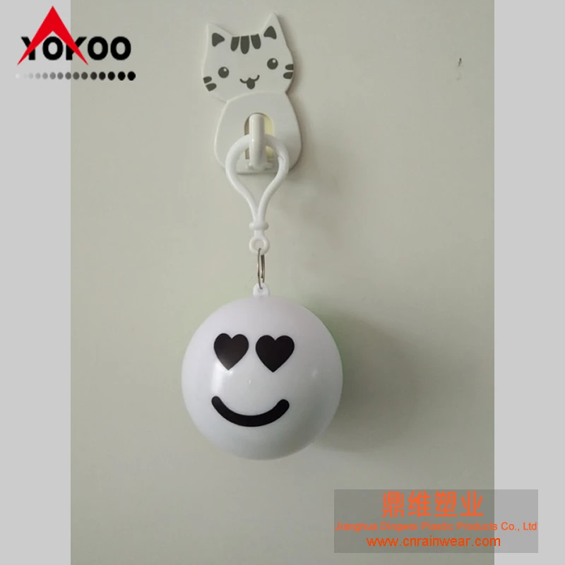 
Promotional Disposable Raincoat Ball, Rain Poncho In Balls For Gifts Wholesale 