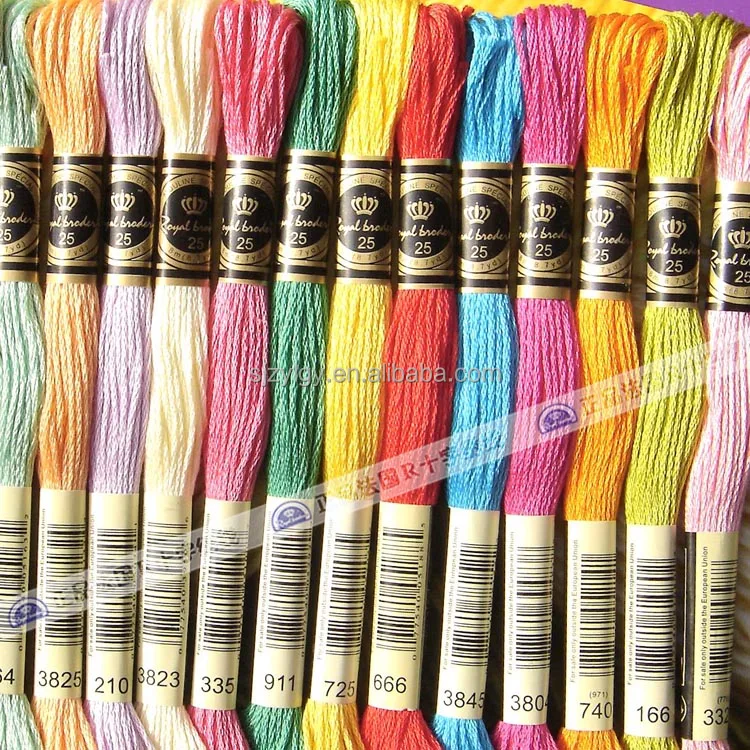 Wholesale custom embroidery thread , sewing thread on sale