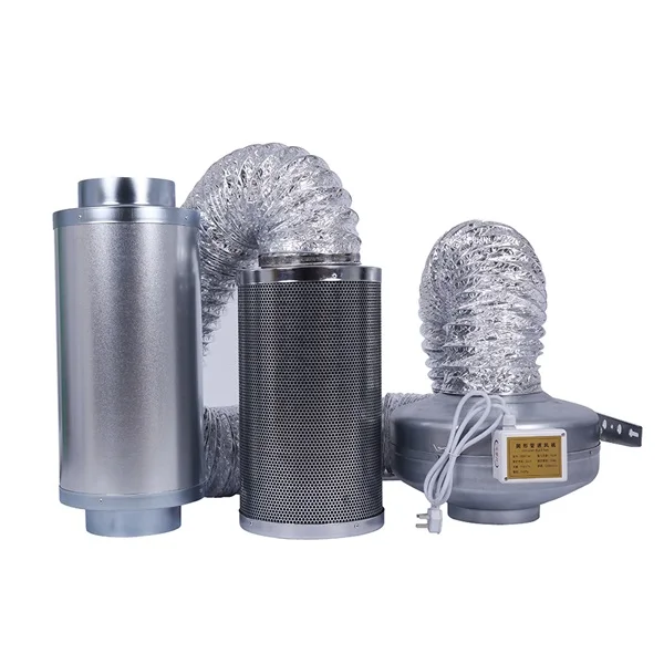 
6 Inch Grow Tent Odor Control Scrubber Carbon Filter For Inline Fan Air Hydroponic Remove Bad Odor 