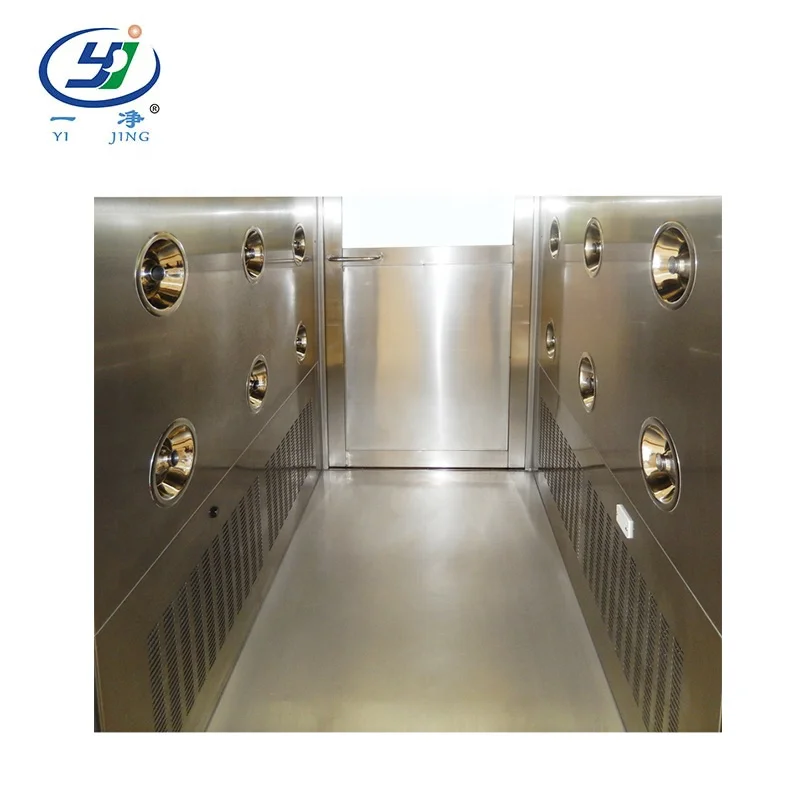 Good quality cold-rolled steel air shower for clean rooms