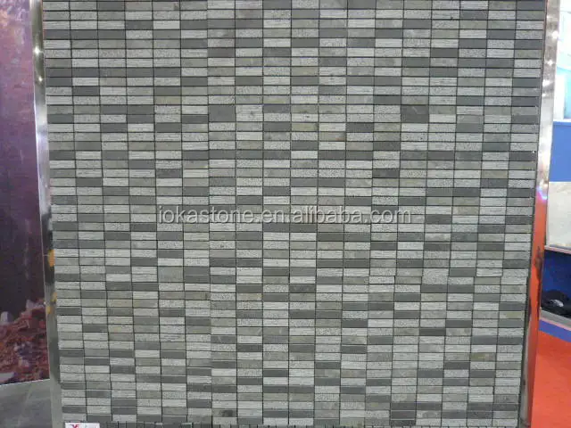 
Black cube interlock basalt stone paving 