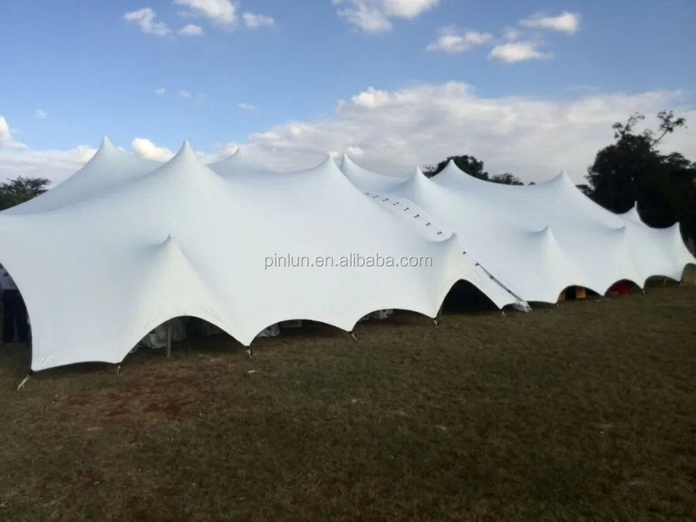 Waterproof stretch tent fabric for outdoor Wedding/Camp/tent