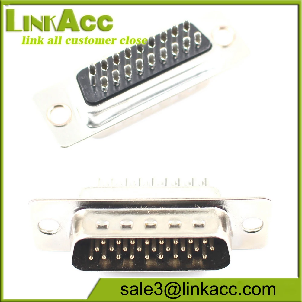 D-SUB 26 Pin типа «папа» Тип припоя В комплект поставки входит адаптер 3 ряда DB26M