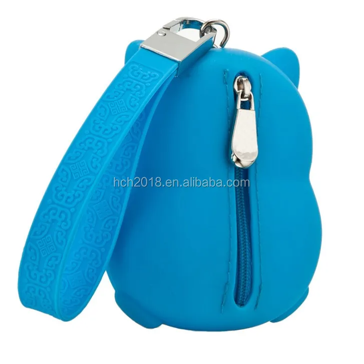 fashion design mini coin silicone purse