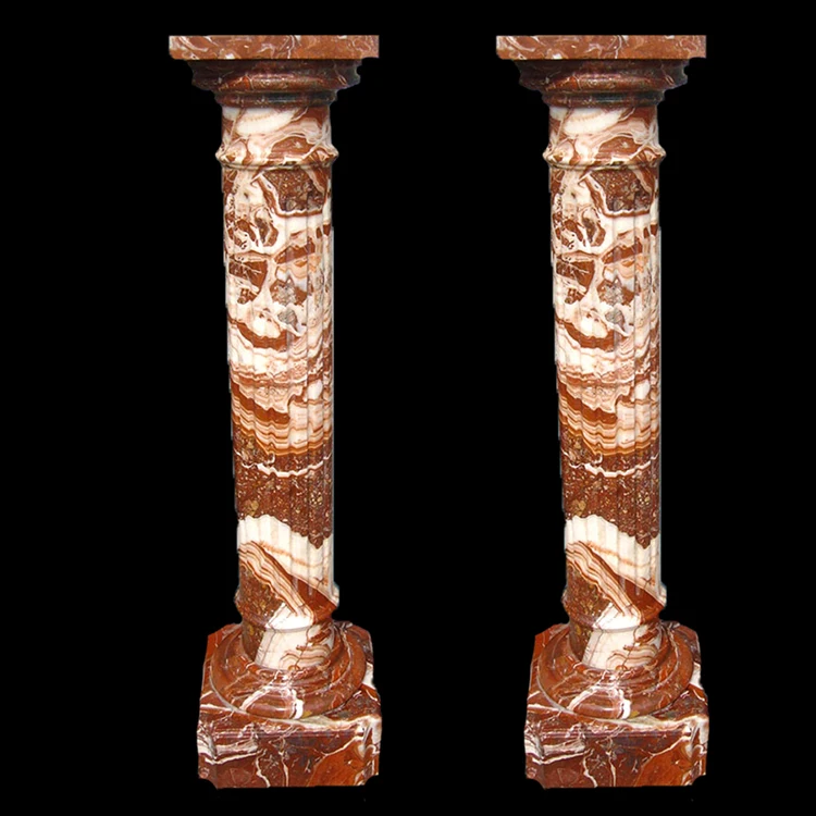 
Marble carving wedding flowers and pillars 