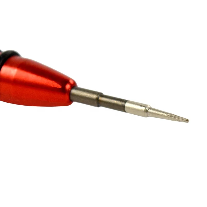 Wholesale bulk mini portable screwdrivers cellphone repair tools 0.8 five star screwdriver custom logo packaging bag