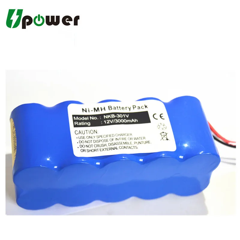 12V 3000mah NI-MH replacement battery for Nihon Kohden TEC-7731K TEC-7741 ECG-1350A nkb-301v Defibrillator replacement battery