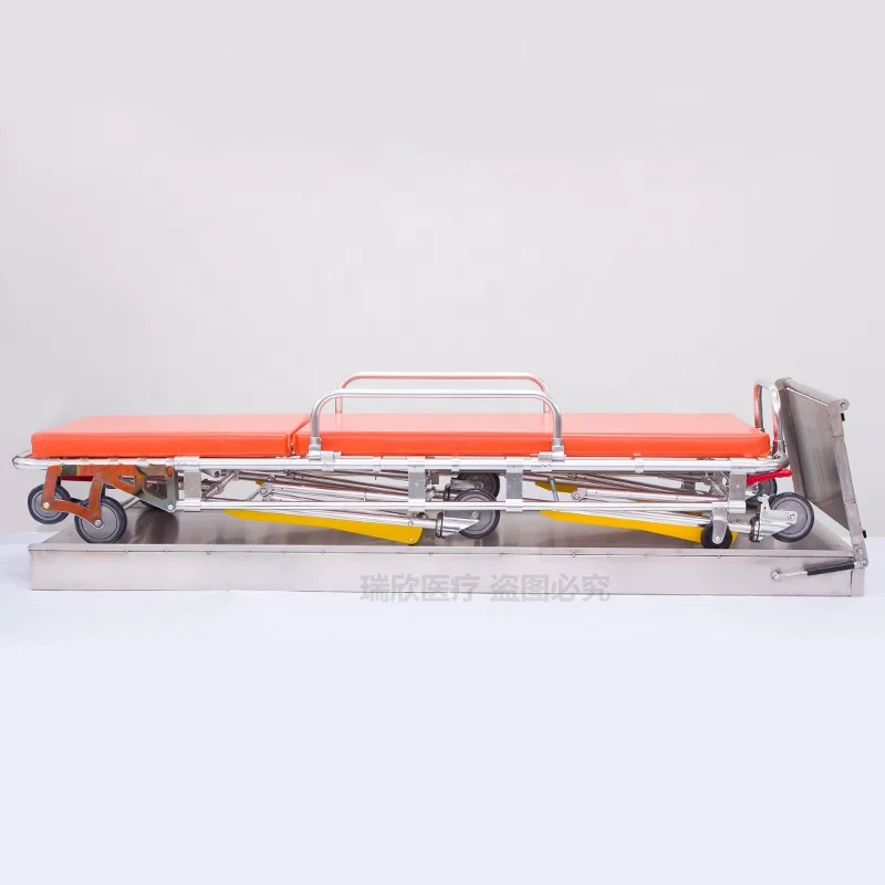 High Quality Stainless Steel Stretcher Base for Ambulance Stretcher